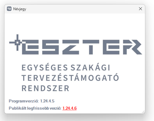 ESzTeR névjegye ESzTeR névjegye