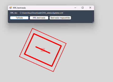 XML beolvasás folyamata XML beolvasás folyamata