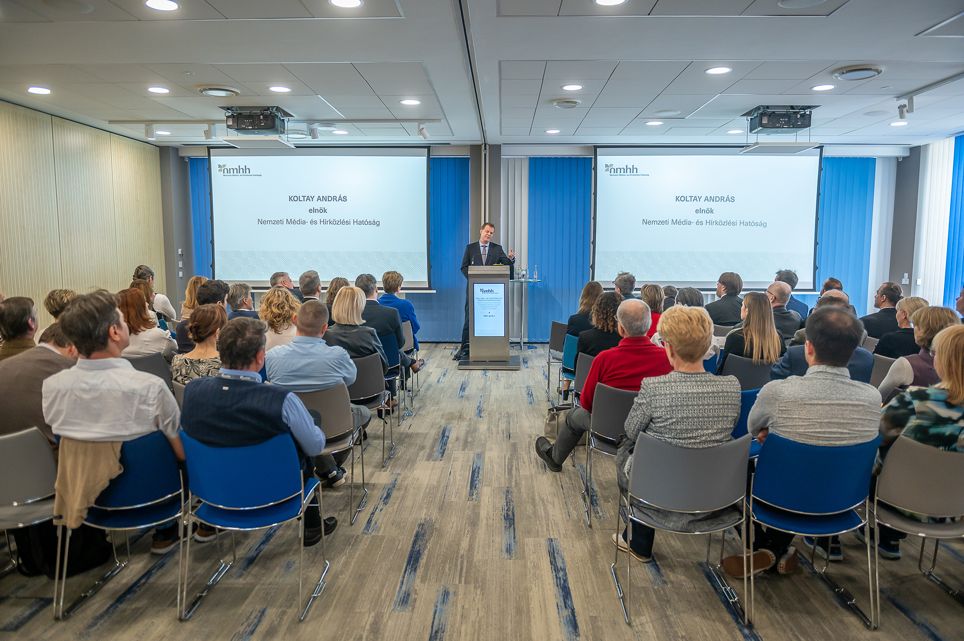 Koltay András, az NMHH elnöke