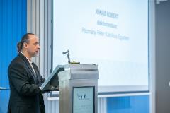 Jónás Róbert, a Pázmány Péter Katolikus Egyetem Bölcsészet- és Társadalomtudományi Karának doktorandusza