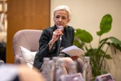 prof. dr. Aczél Petra, az NMHH Médiatudományi Intézet kutatásvezetője, a Médiamítoszok beszélgetéssorozat állandó moderátora