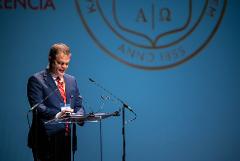 Koltay András a 2025-ös Országos Tudományos Diákköri Konferencia (OTDK) nyitóünnepségén