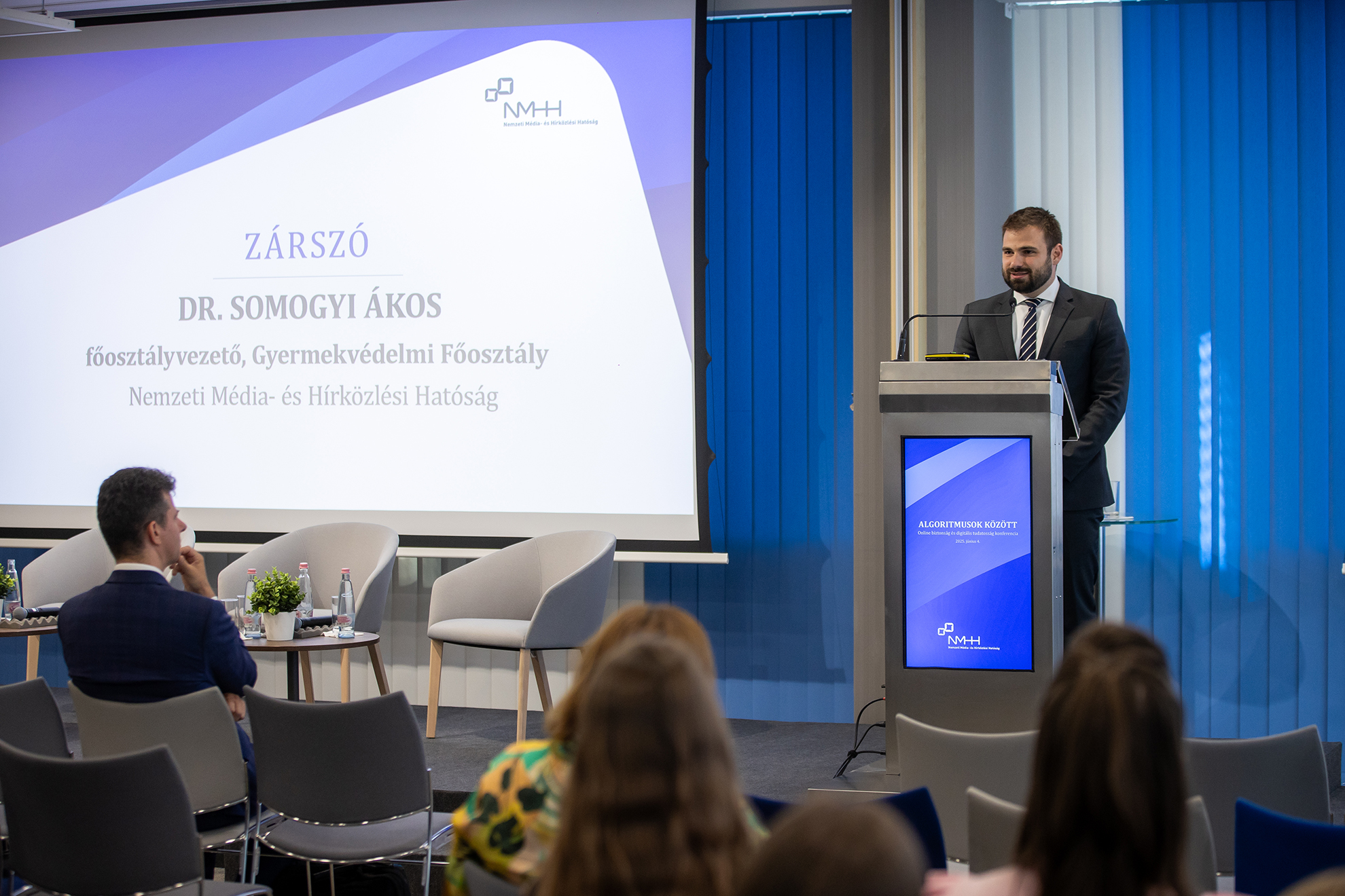 Somogyi Ákos, a Gyermekvédelmi Főosztály vezetője