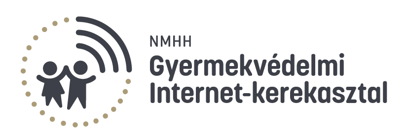 A Gyermekvédelmi Internet-kerekasztal logója